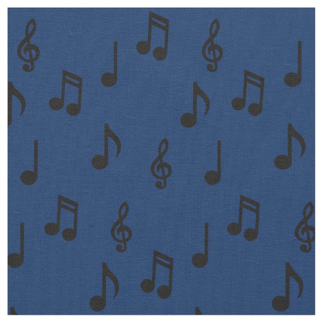 Tissu Notes musicales Cute Musicien enseignant (Fermer)