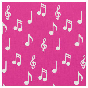 Tissu Notes musicales Mourtes Professeur musicien