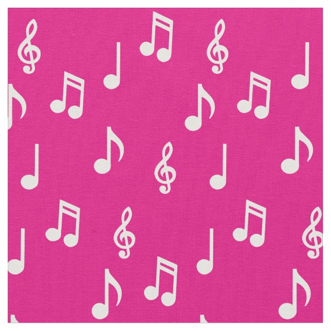 Tissu Notes musicales Mourtes Professeur musicien (Fermer)
