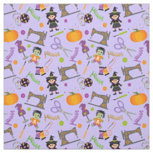 Tissu Notions de couture de la marmite d'Halloween