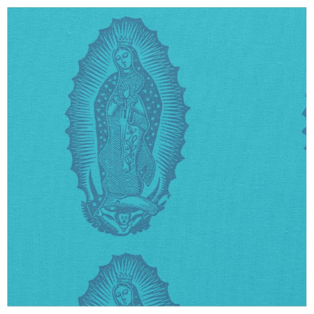Tissu  Notre-Dame de Guadalupe (Fermer)