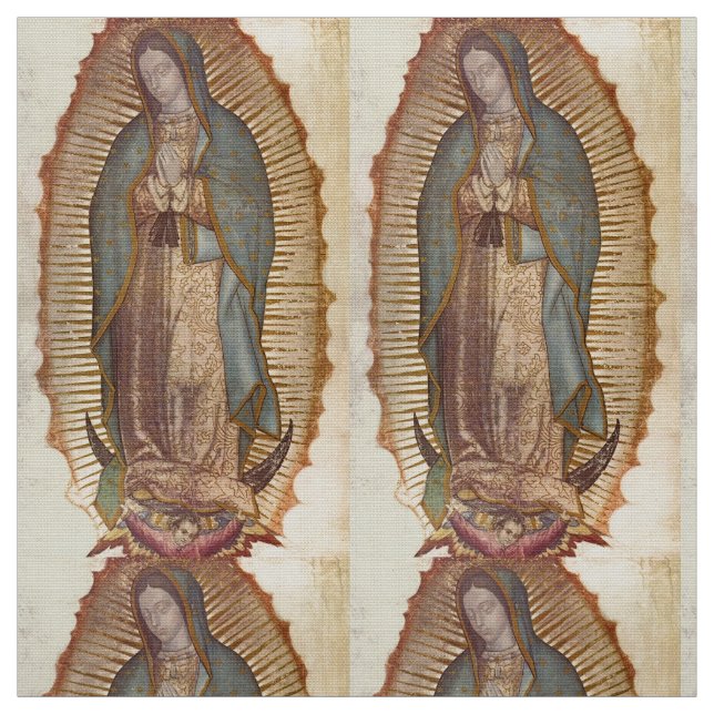 Tissu Notre-Dame De Guadalupe (Échantillon)