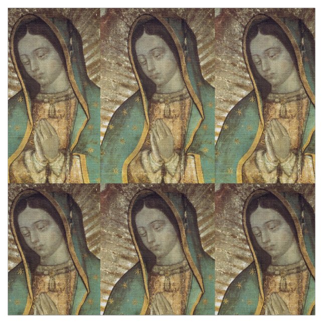Tissu Notre Dame de la Guadalupe (Échantillon)