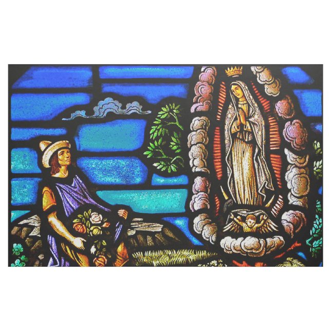 Tissu Notre Senora verre souillé de Madame Guadalupe (Yard)