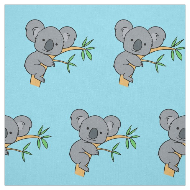 Tissu Nounours Koala (Échantillon)