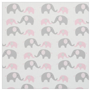 Tissus Elephant Bebe Pour Loisirs Creatifs Couture Zazzle Fr