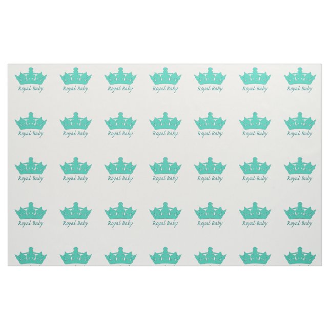 Tissu Nouveau Prince - un bébé royal ! (Fat Quarter)