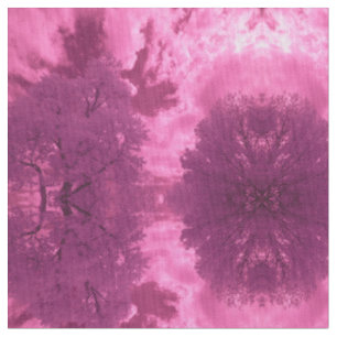 Tissu Nuage infrarouge Pinkish Hues