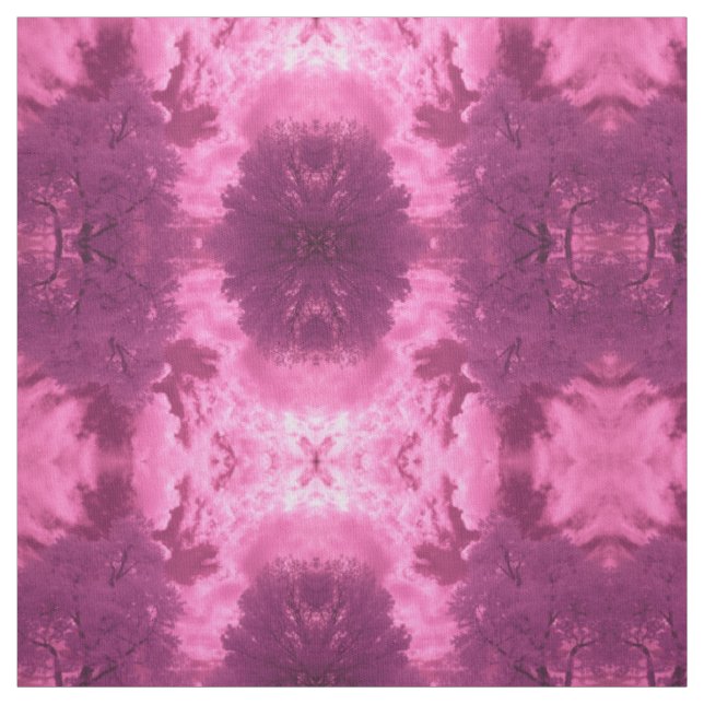 Tissu Nuage infrarouge Pinkish Hues (Échantillon)