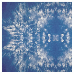 Tissu Nuages à cravate