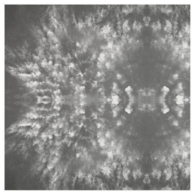 Tissu Nuages cahoteux (Fermer)