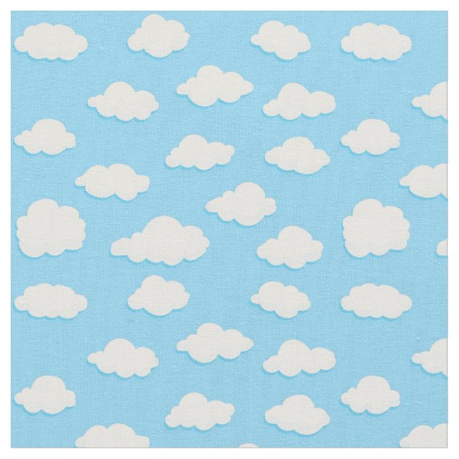 Tissu - Nuages dans le ciel (Fermer)