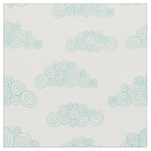 Tissu Nuages de pluie