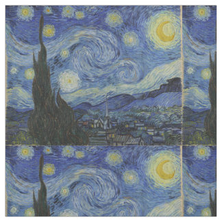 Tissu Nuit Van Gogh Starry