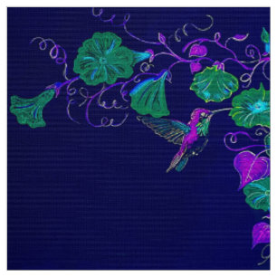 Tissu Nuits des colibris