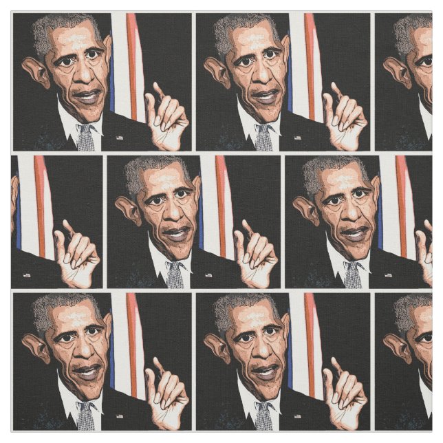 Tissu Obama (Échantillon)