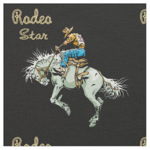 Tissu occidental de cavalier de Bronc de cowboy de