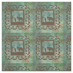 Tissu occidental de conception de prière de cowbo
