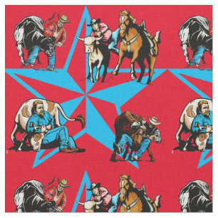 Tissu occidental de lutte de rodéo de cowboys de