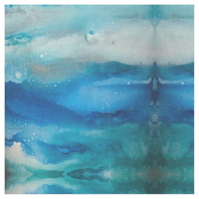 Tissu Ocean Moods | Style #4 | Blue Beach (Fermer)