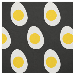 Tissu Oeuf frit simple