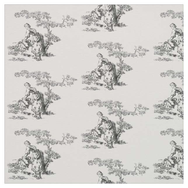 Tissu OEuvre d'art rural antique (Échantillon)