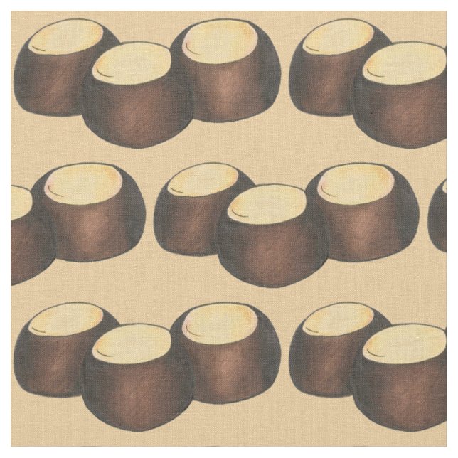 Tissu Ohio Chocolate Arachide Beurre Buckeye Nut bonbon  (Fermer)