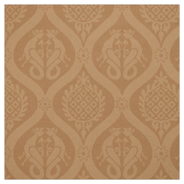 Tissu Oigée de wyvern, Caramel (Échantillon)