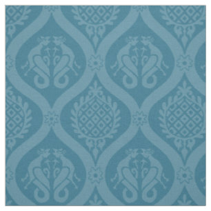 Tissu Oignon de wyvern, Turquoise