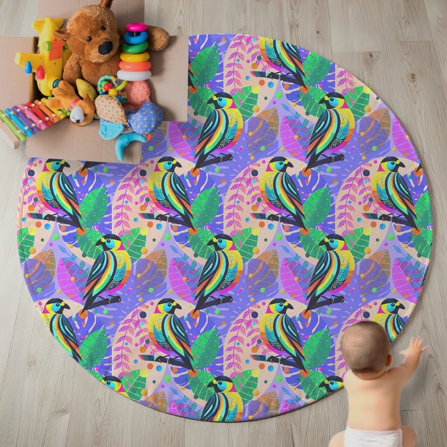 Tissu Oiseau de la jungle de Dopamine (Créateur téléchargé)