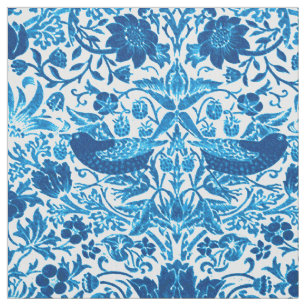 Tissu Oiseau de Nouveau d'art et tapisserie de fleur,