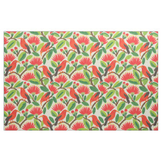 Tissu oiseaux Iwi imprimé hawaïen