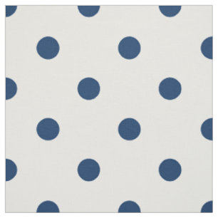 Tissu Old Glory Blue Pois (grande échelle)