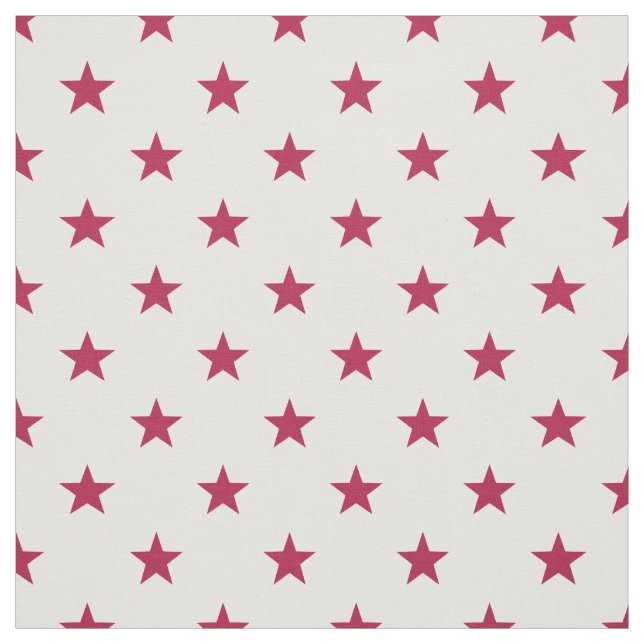 Tissu Old Glory Red Stars (petite échelle) (Échantillon)