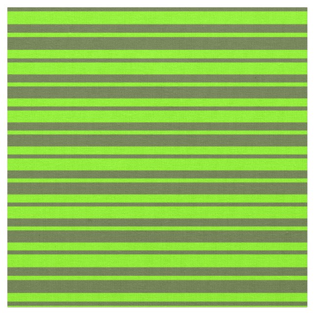 Tissu Olive foncé vert et Motif couleur Chartreuse (Fermer)