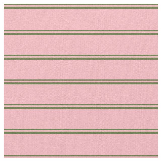 Tissu Olive foncé Vert et Pink clair (Fermer)