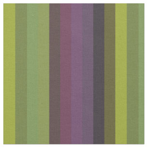 Tissu Olive, Sauge & Plumet Rayures Verticales