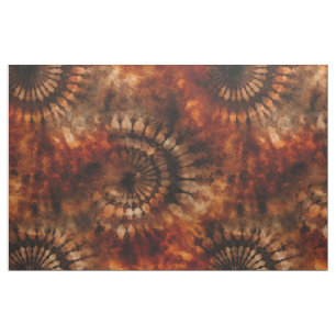 Tissu Ombre brûlée Mandalas Tie Dye