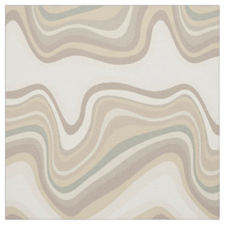 Tissu onde rétro