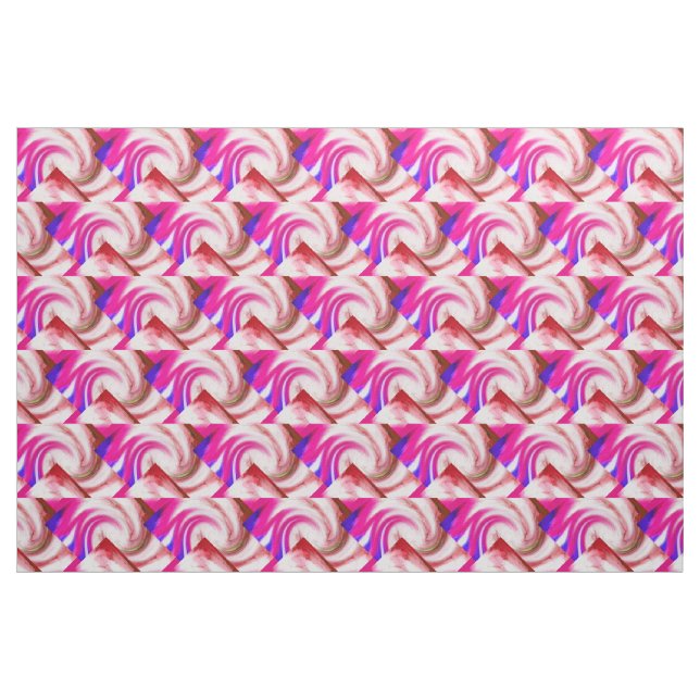 Tissu Ondes de bonbons (Fat Quarter)