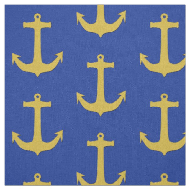Tissu or Ancre + vos idées (Échantillon)