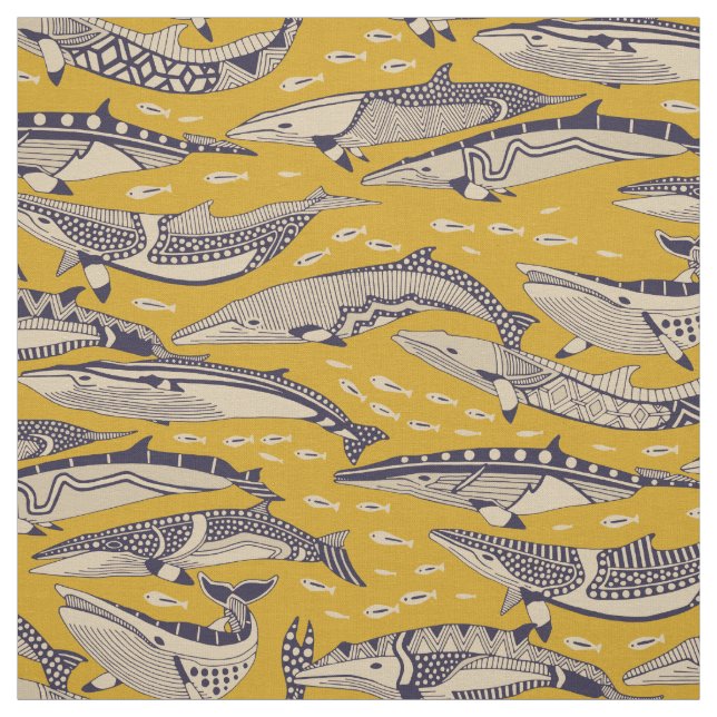 Tissu or de la baleine à lait (Échantillon)