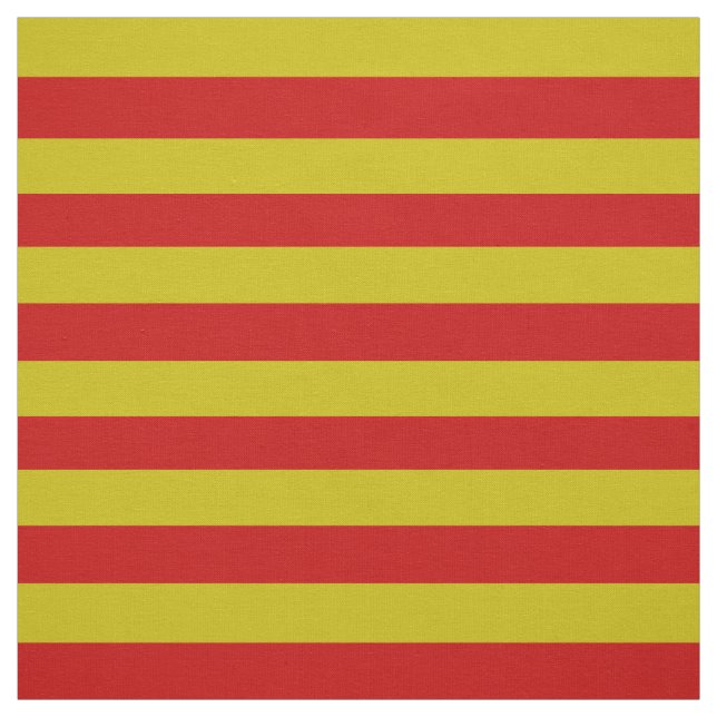 Tissu Or foncé, maille rouge vif, rayures (Échantillon)