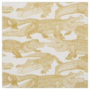 Tissu or juste alligators