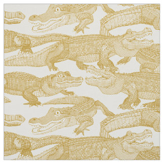 Tissu or juste alligators