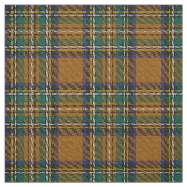 Tissu Or multi, plaid jaune bleu, turquoise, pourpre de (Échantillon)
