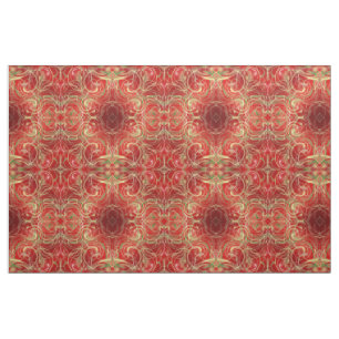 Tissu or rouge vert Tissu, textile de maison coloré