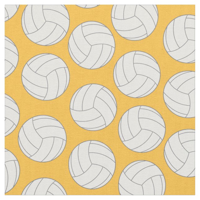 Tissu Or sportif de volley-ball (Fermer)