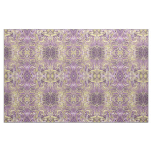 tissu or violet, textile de maison coloré