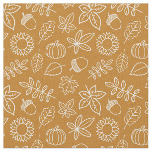 Tissu orangé